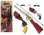 Set Vaquero Del Oeste Con Rifle, Pistola, Estrella Y Accesorios