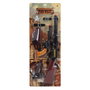 Set Vaquero Del Oeste Con Rifle, Pistola, Estrella Y Accesorios