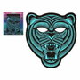Atosa Máscara de Tigre LED con Sensor de Sonido - Azul