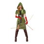 Disfraz Robin Hood Arquera Mujer Adulto Talla XL Verde