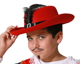 Sombrero Azul Rojo