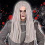 Atosa Peluca Halloween Bruja Gris Largo 60 cm Adulto