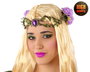 Diadema Flores Hippie Elfo Mística Natural y Mágica Estilo Fantasía para Disfraces