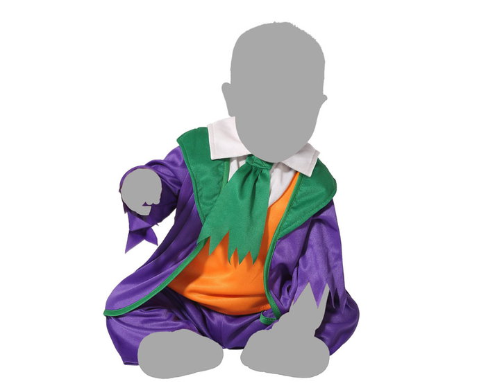 Disfraz Payaso Villano Bebé Disfraz Payaso Villano Bebé