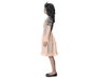 Otros Disfraz Muñeca de Porcelana Halloween para Niña 3-4 Años - Vestido y Tocado Rosa Gris