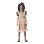 Disfraz Halloween Muñeca de Porcelana Terror Infantil para Niña 5-6 Años - Rosa, Gris y Beige