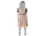 Disfraz de Muñeca de Porcelana para Halloween Mujer Adulto - Vestido Rosa y Tocado