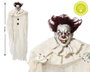 Atosa SpookyFun Payaso Asesino Colgante con Luces Rojas en los Ojos - 130 cm