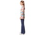 Disfraz Hippie Hombre Años 60 Multicolor Adulto XS-S