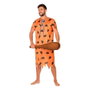 Disfraz Cavernícola Hombre Adulto Naranja Talla XS-S - Túnica Incluida