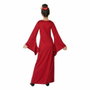 Atosa Disfraz China Niña Infantil Kimono Rojo Burdeos con Flores de Cerezo Talla 7-9 Años
