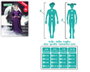 Atosa Disfraz Malvada Hechicera Niña Infantil