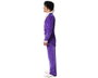 Disfraz Estrella Rock Morado para Hombre Adulto XL Chaqueta Pantalón Camisa Años 80