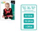 Atosa Disfraz Ratoncito Cuento para Niño Bebé 12-24 Meses - Mono con Chaleco Rojo y Pajarita