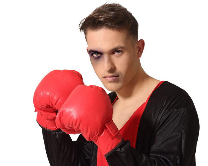 Guantes de Boxeo Rojos Guantes de Boxeo Rojos