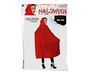 Capa Larga Roja Terciopelo Con Capucha 140 cm Para Cuentos Adulto Halloween Cosplay