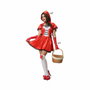 Jaque Disfraz Caperucita Roja Sexy para Mujer Adulto, Tallas M-L
