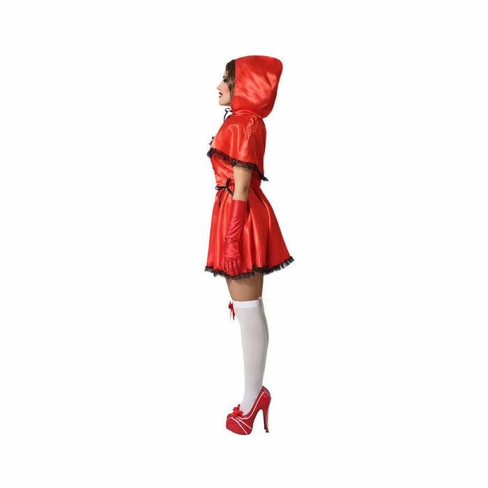 Jaque Disfraz Caperucita Roja Sexy para Mujer Adulto, Tallas M-L Jaque Disfraz Caperucita Roja Sexy para Mujer Adulto, Tallas M-L