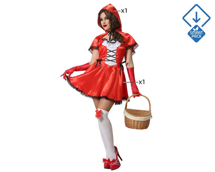 Disfraz Caperucita Mujer Adulto Sexy M-L