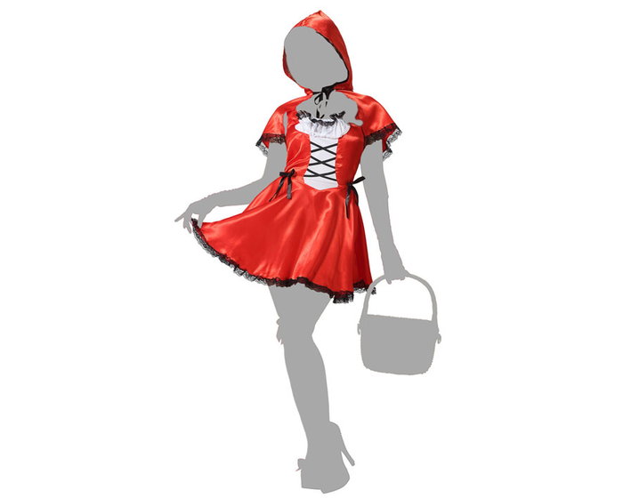 Disfraz Caperucita Mujer Adulto Sexy M-L