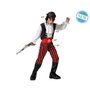 Disfraz Pirata Bucanero para Niño 7-9 Años - Camisa, Pantalón, Cinturón y Pañuelo