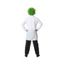 Disfraz de Científico Loco para Adulto Unisex, Bata Blanca Talla XL