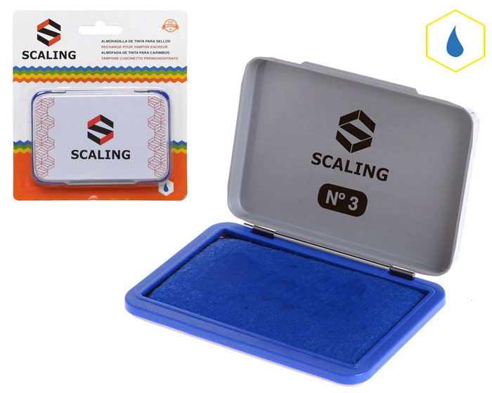 Almohadilla para Sello Tinta Azul Almohadilla para Sello Tinta Azul