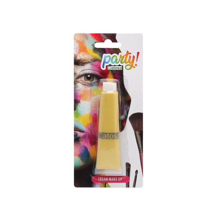Maquillaje Crema Pintura Facial Color Amarillo Maquillaje Crema Pintura Facial Color Amarillo