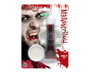 Kit de maquillaje Halloween dentadura vampiro y sangre falsa roja
