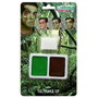 Snazaroo Kit de Maquillaje Graso Militar Camuflaje - Verde y Marrón