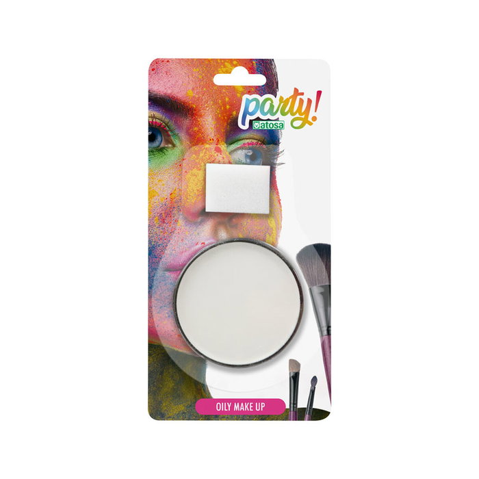 atosa Maquillaje Cera Pintura Facial Color Blanco para Caracterización atosa Maquillaje Cera Pintura Facial Color Blanco para Caracterización