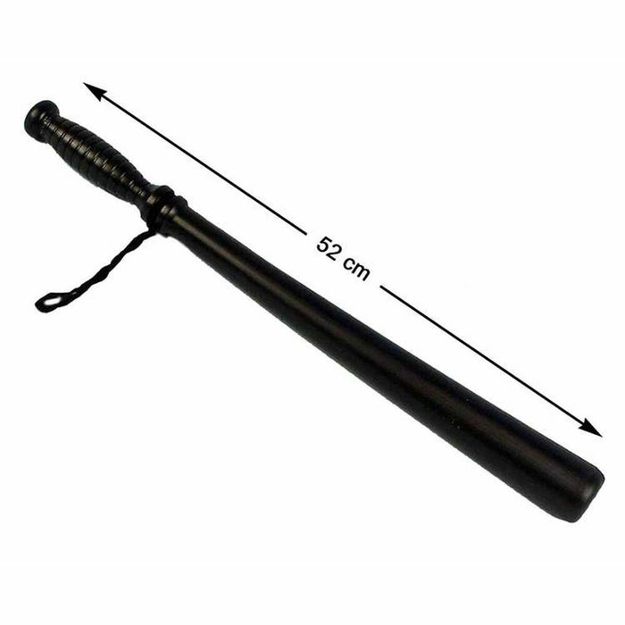 Atosa Porra para Disfraz de Policía Negra de 52 cm Atosa Porra para Disfraz de Policía Negra de 52 cm