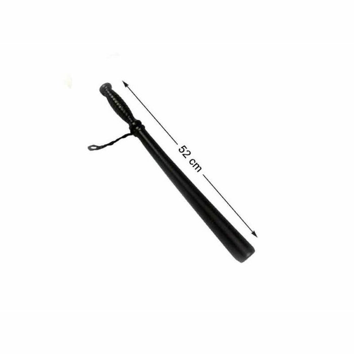 Atosa Porra para Disfraz de Policía Negra de 52 cm Atosa Porra para Disfraz de Policía Negra de 52 cm
