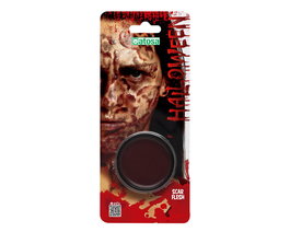Efectos especiales - Crema de maquillaje FX para Halloween, tono carne oscura - Ideal para caracterizaciones de zombies, quemaduras y maquillaje corporal de terror