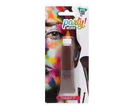 Maquillaje Crema Pintura Facial Marrón para Caracterizaciones y Efectos Especiales