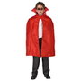 Disney Capa Roja Corta de 70 cm con Cuello Alto para Niños