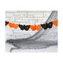 atosa Guirnalda de Murciélagos de Papel 300 cm Naranja para Halloween
