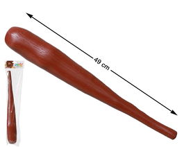 Maza Prehistórica 49 cm Para Disfraz De Troglodita O Hombre De Las Cavernas