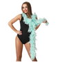 Atosa Boa de Plumas Azul Celeste para Adulto