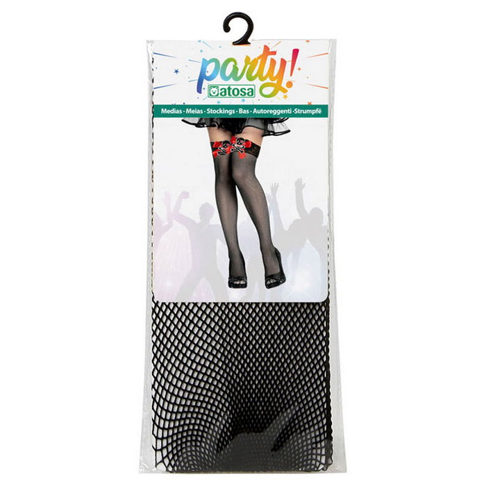 Medias de Disfraz Pirate Talla única Negro Pirata Medias de Disfraz Pirate Talla única Negro Pirata