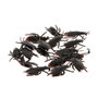 Atosa Pack 12 Cucarachas Negras para Decoración de Halloween Adulto