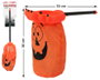 Atosa Bolsa Porta Caramelos Halloween Calabaza Naranja con Asa para Niños