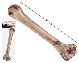Hueso Corto 33 cm para Esqueleto Neandertal O Cavernícola | Accesorio Disfraz Halloween