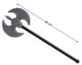 Atosa Hacha de Disfraz Calavera Gris de 48 cm para Halloween y Cosplay