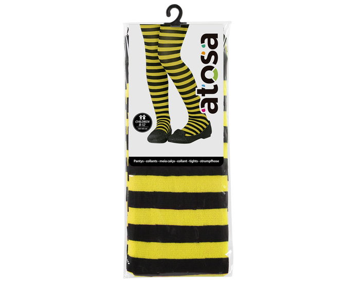 Atosa Pantys de Rayas Amarillo Niño Talla Única
