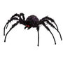 Atosa Decoración Araña Halloween Negra y Violeta 40x35 cm