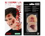 Cicatriz Postiza Realista Para Halloween 24x10 cm Con Heridas Impactantes