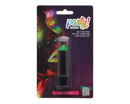 Pintalabios Barra Verde Neón Glow In The Dark Para Fiesta Luz UV