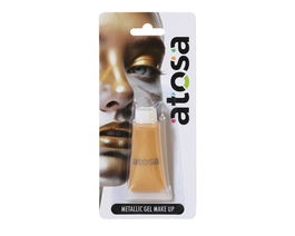 Maquillaje en Gel Metálico Color Dorado 13.44 gr