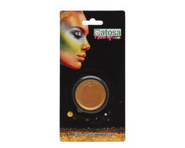 Maquillaje Al Agua Dorado Metalizado En Pastilla 8,73 gramos